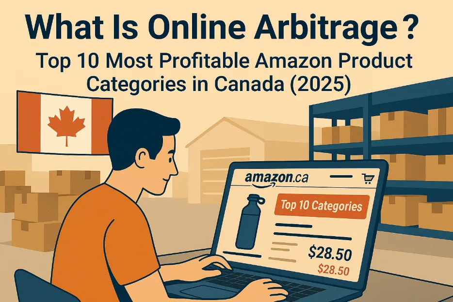 Amazon fba shipping in canada warehouse with beta prep staff scanning and labeling boxes